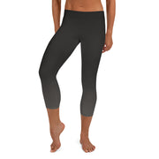 Leggings Capri en Gris Oscuro