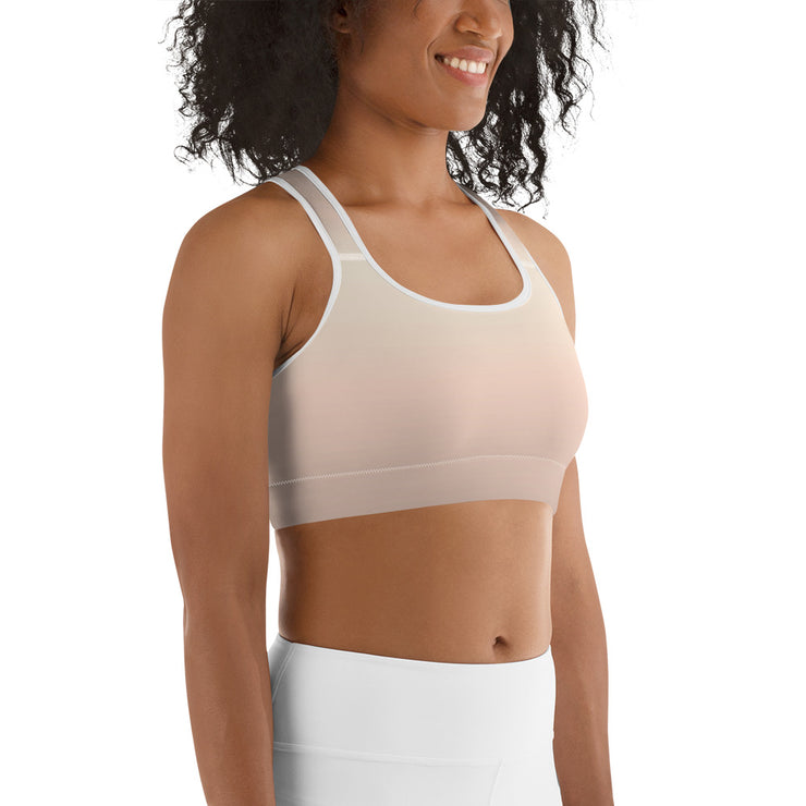 Peach Fade Sports bra