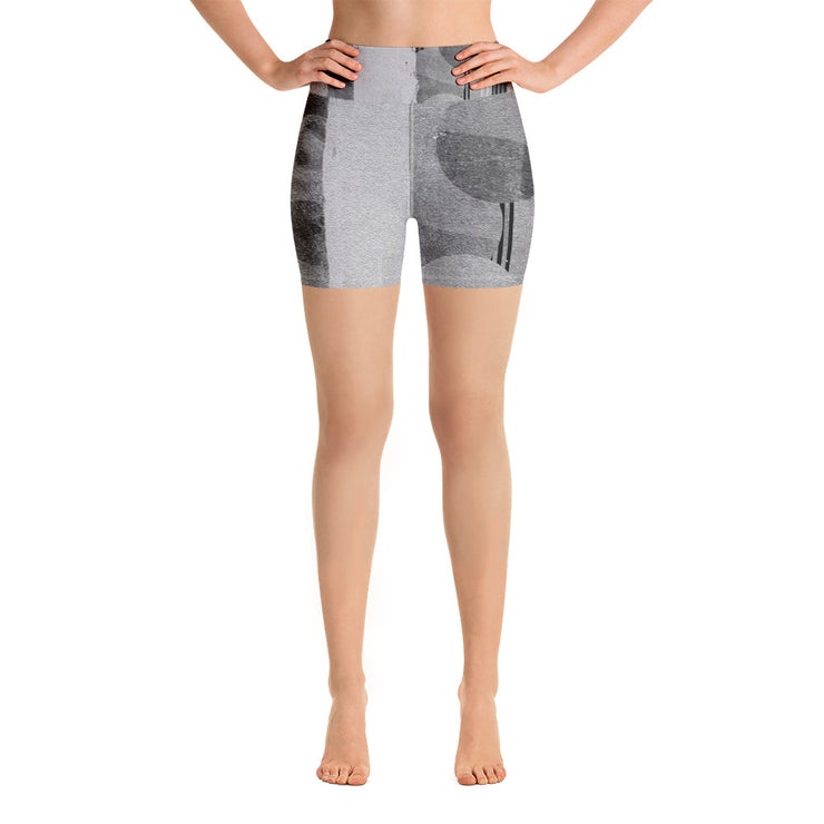 Streifen Yoga Shorts