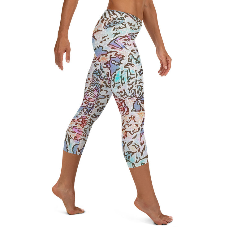 Leggings Capri de dibujos animados