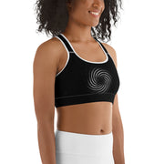 Sanctify Black Sports bra