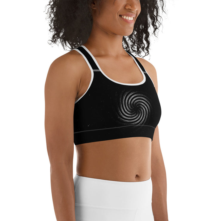 Sanctify Black Sports bra