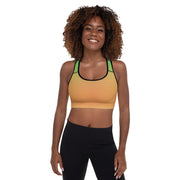 Sunburst Padded Sports Bra