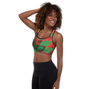 Flame Padded Sports Bra