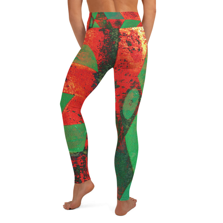 Flame Yoga Leggings