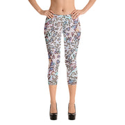 Leggings Capri de dibujos animados