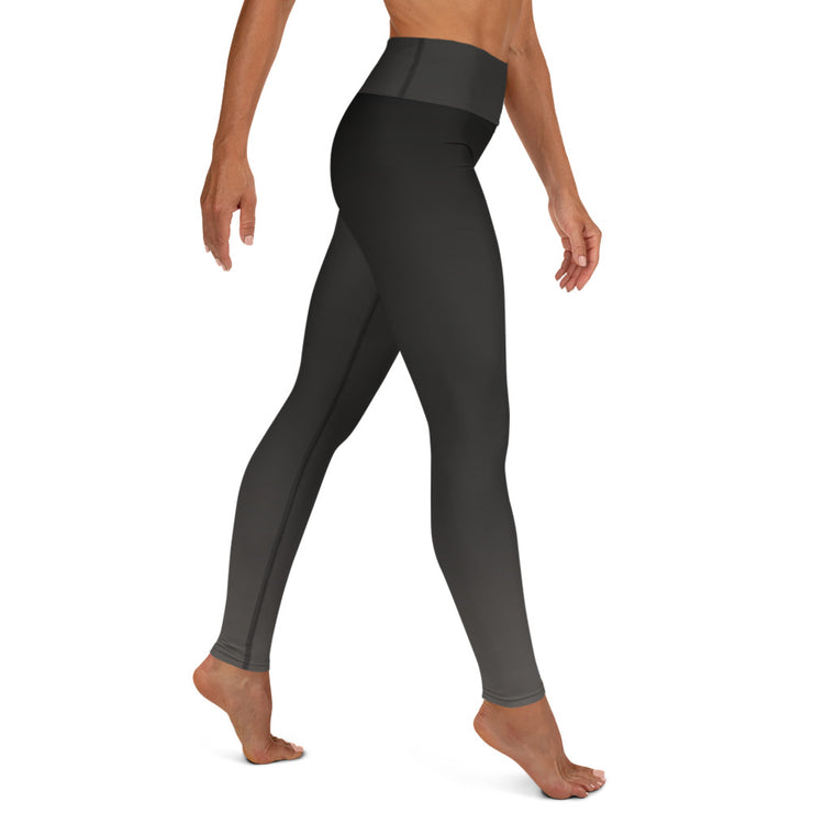 Black Fade Yoga Leggings