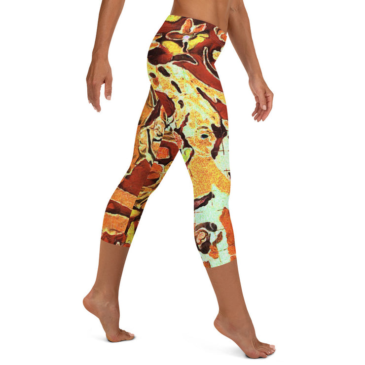 Jagd auf Capri Leggings