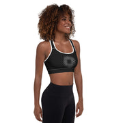 Sanctify Black Padded Sports Bra