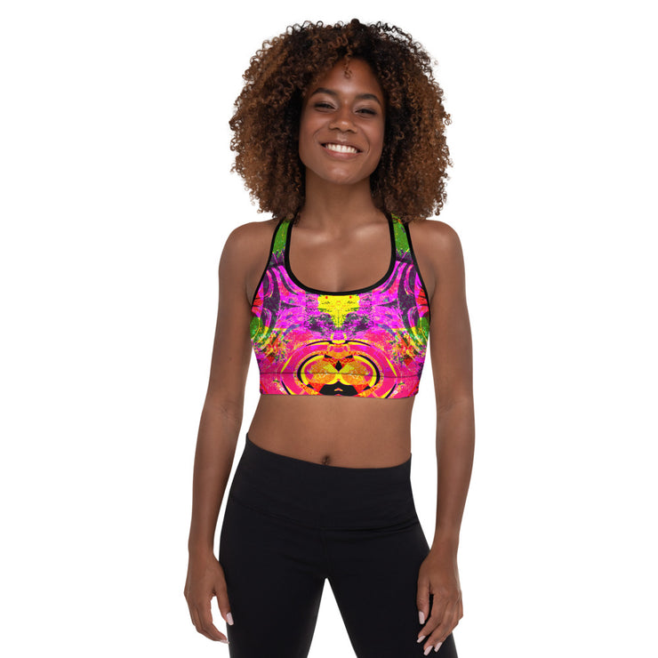 Aztec Padded Sports Bra