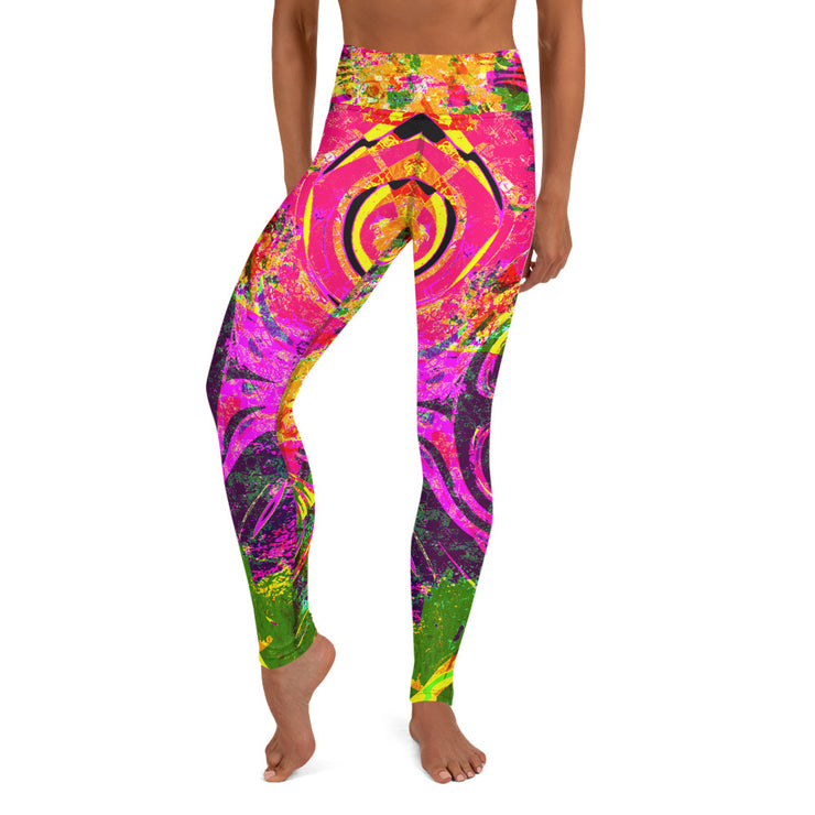 Legging de yoga azteca