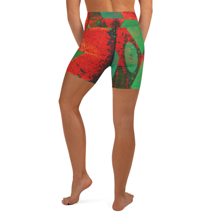 Flame Yoga Shorts