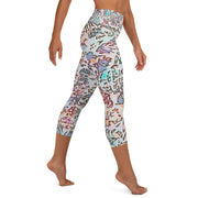 Cartoon Yoga Capri Leggings