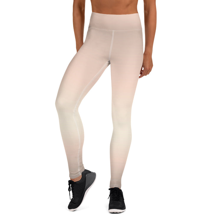 Legging de yoga fondu pêche