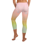 Aprikosen Traum Capri Leggings