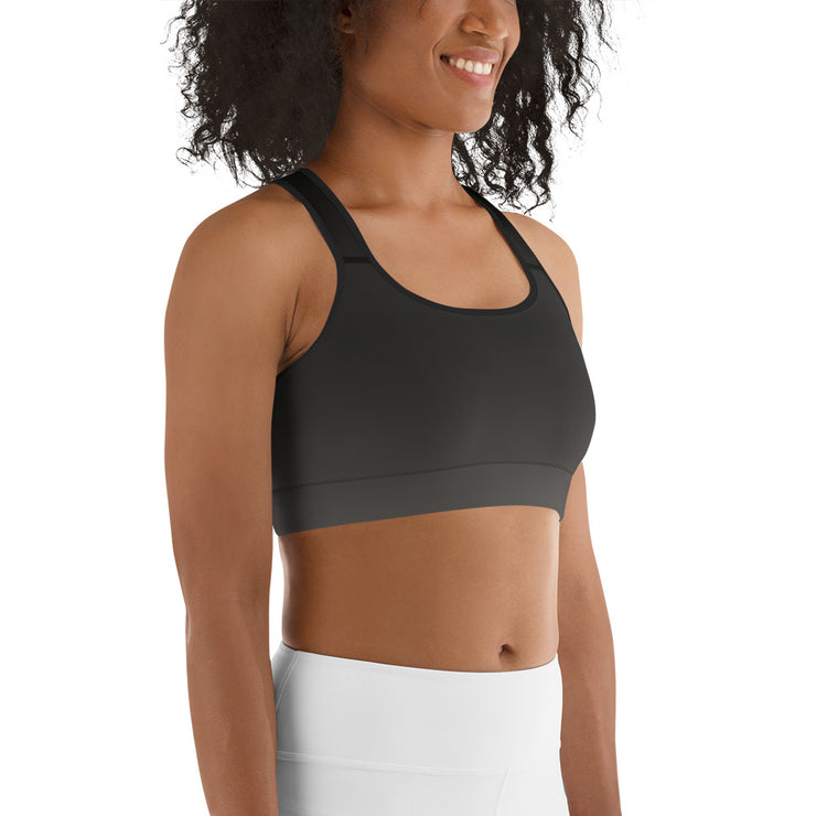 Charcoal Sports bra