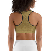 Gold Sports bra