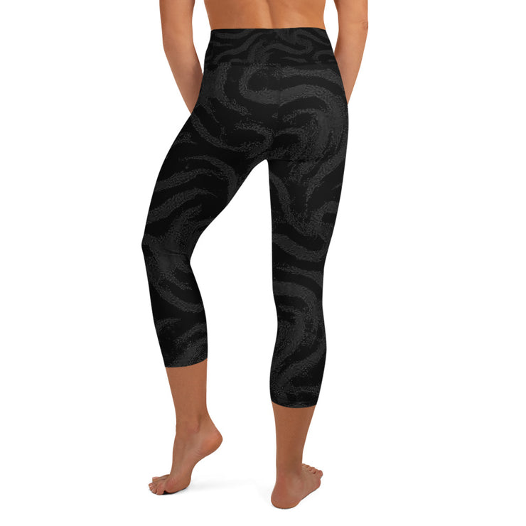 Swirl Yoga Capri Leggings