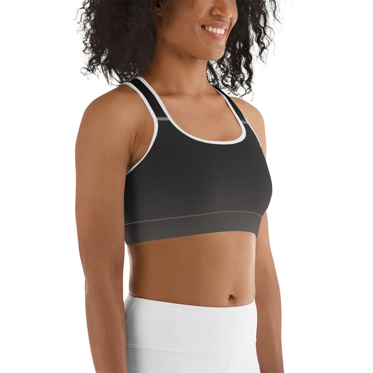 Charcoal Sports bra