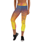 Leggings Capri Yoga Ember Azul