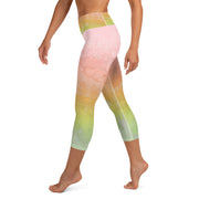 Apricot Dream Yoga Capri Leggings