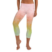 Aprikosen Traum Capri Leggings