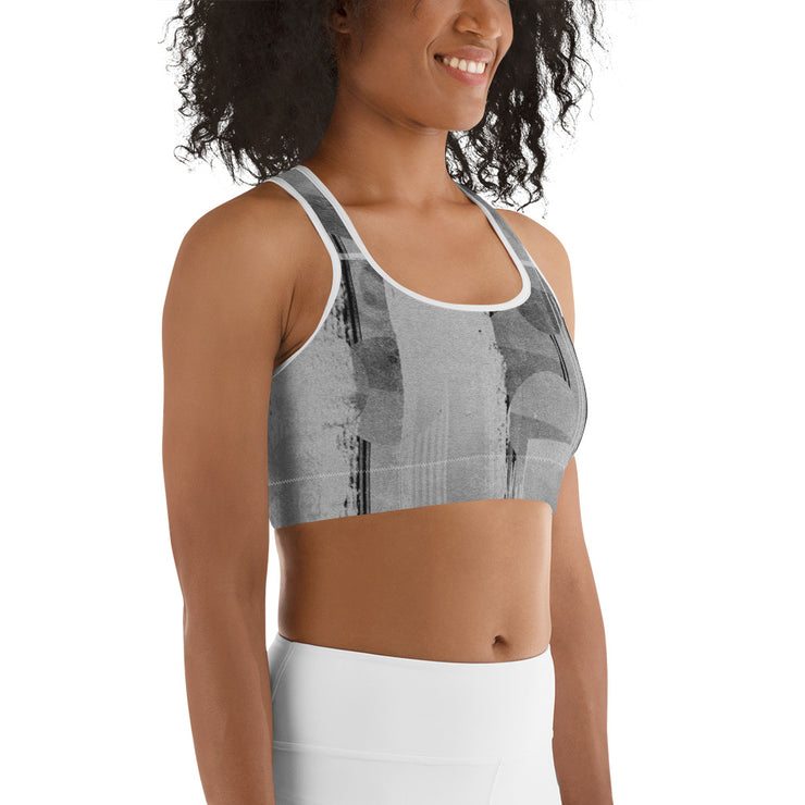 Stripe Sports bra