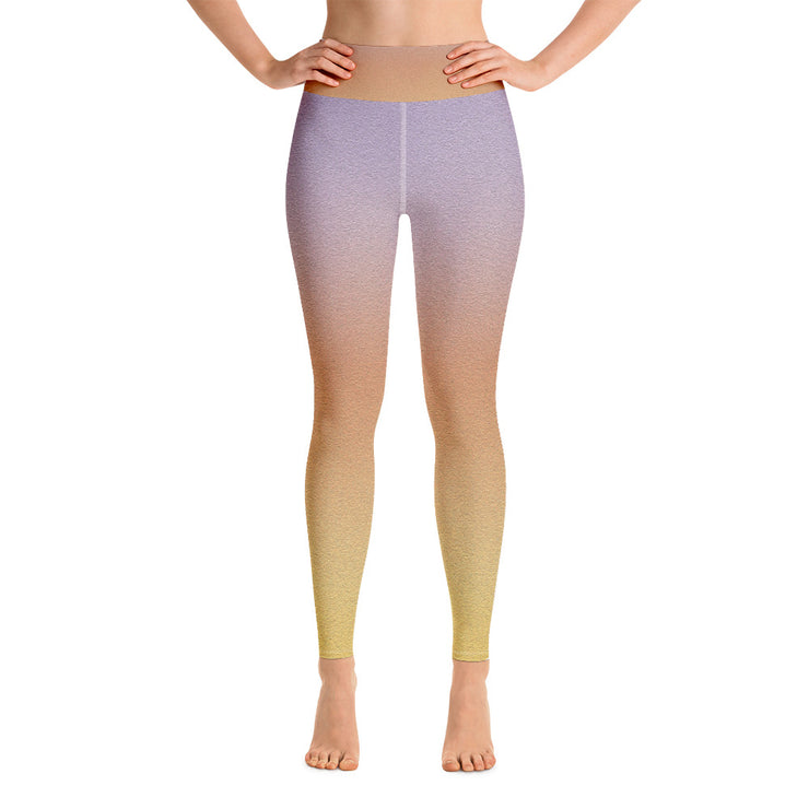 Lilac Fade Yoga Leggings