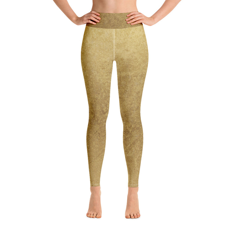 Gold Yoga Leggings