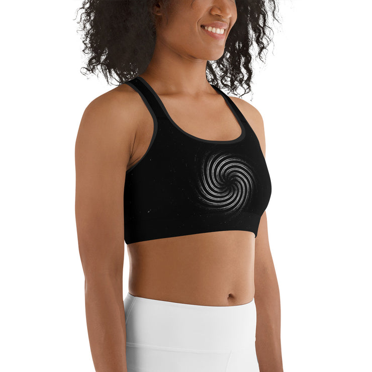 Sanctify Black Sports bra