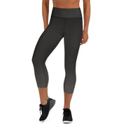 Charcoal Yoga Capri Leggings