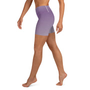 Shorts de yoga violet