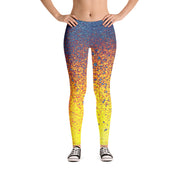 Blaue Ember Leggings