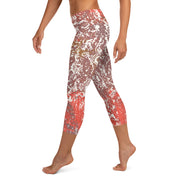 Rust Capri Leggings