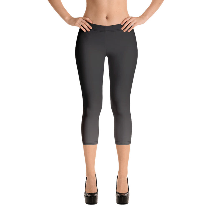 Charcoal Capri Leggings