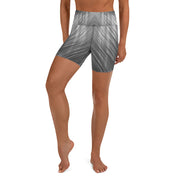 Skinny Zebra Yoga Shorts