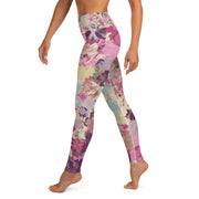 Leggings de yoga d'oeillet