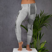 Streifen-Leggings