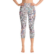 Cartoon Yoga Capri Leggings