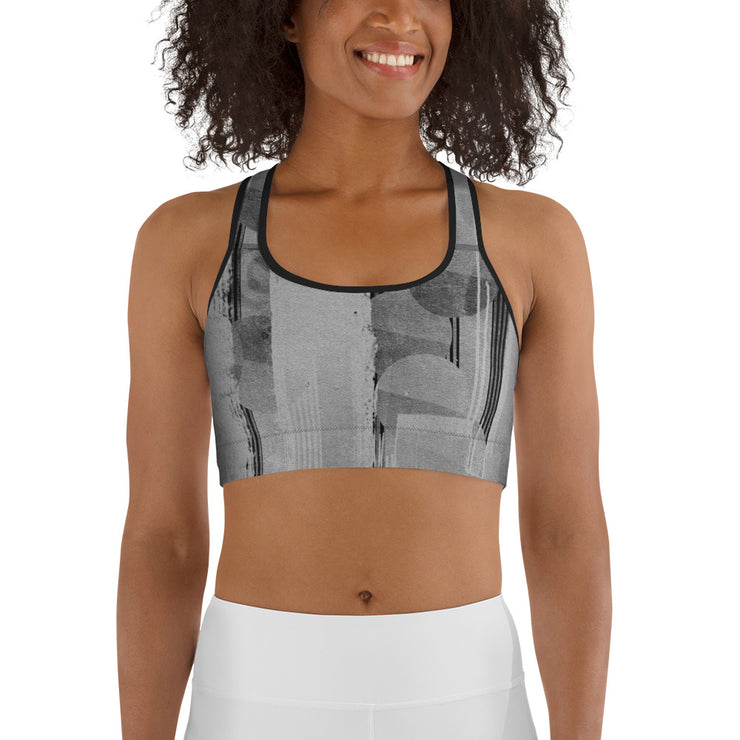 Stripe Sports bra