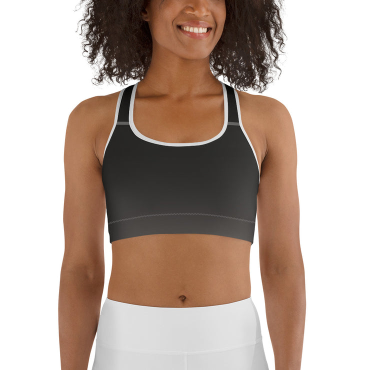 Charcoal Sports bra