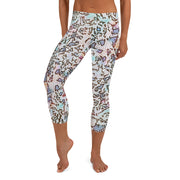 Leggings Capri de dibujos animados