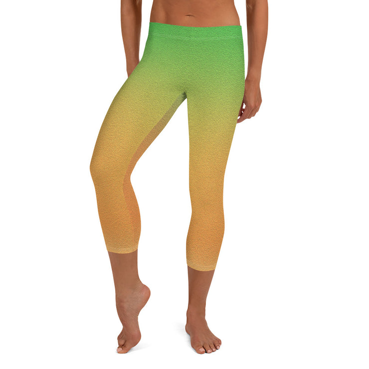 Sunburst Capri Leggings