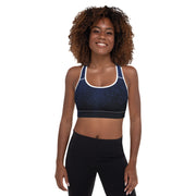 Midnight Padded Sports Bra