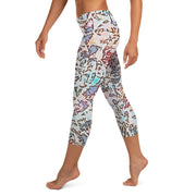 Leggings Capri de dibujos animados