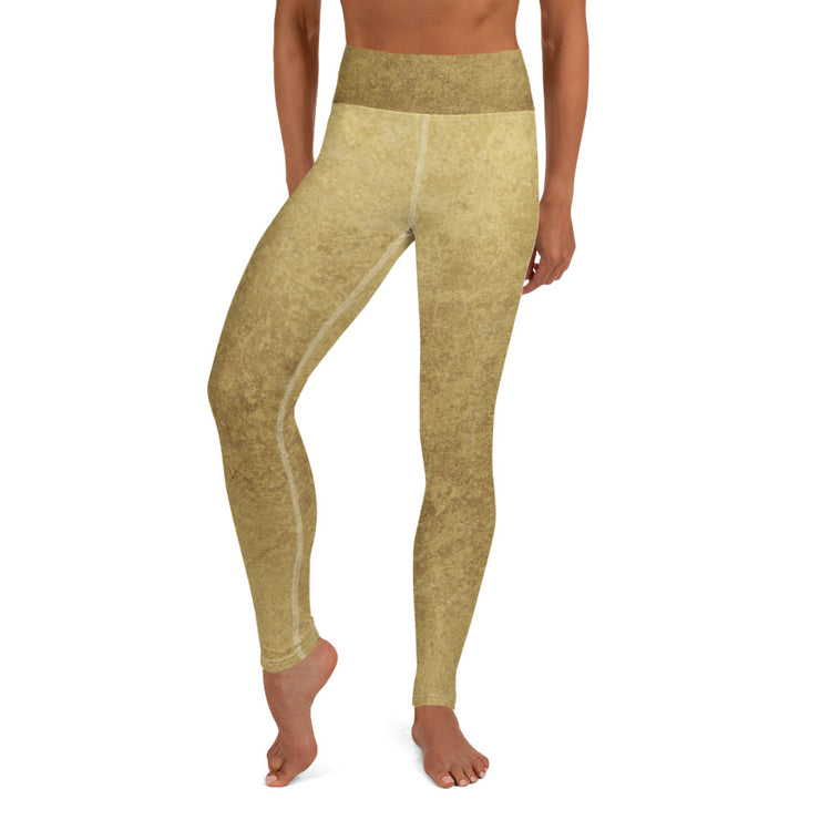 Gold Yoga Leggings