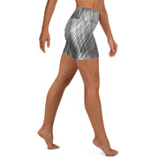 Skinny Zebra Yoga Shorts