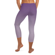 Purple Capri Leggings