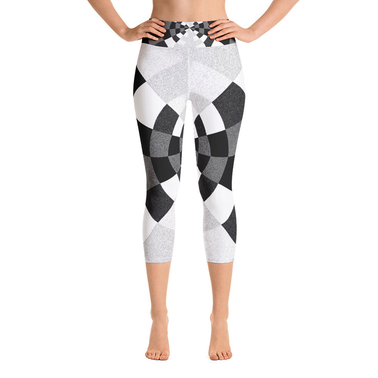 Panda Yoga Capri Leggings