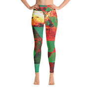 Leggings de yoga de flamme